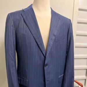 KiTON Pure Cashmere Suit All Season Pinstripe Flawless